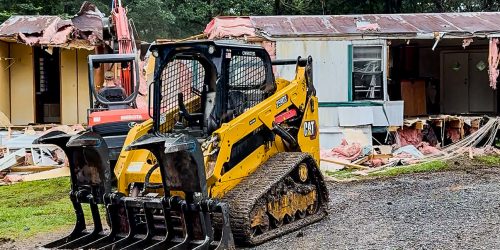 Demolition of house